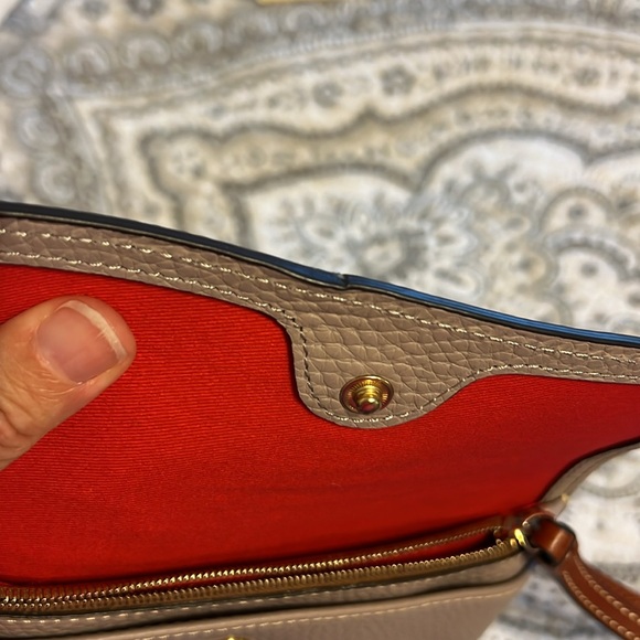 Dooney and Burke zippered pouch wristlet - Picture 8 of 12